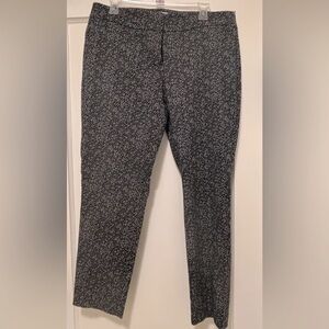 Tristan Black and White Pants, Size 12